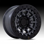 Black Rhino Tusk Matte Gunmetal Custom Wheels